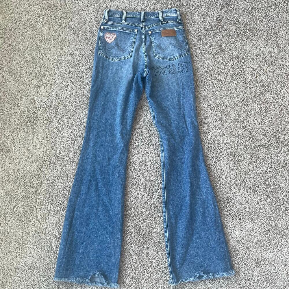Wrangler x Fender Westward 626 High Rise Bootcut Jeans 26x32 - Picture 12 of 16